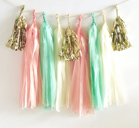 DIY tassel garland kit