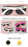 Personalized Bridal Party Sunglasses