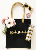 Bridal party tote bag