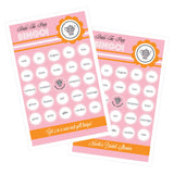 Bridal Shower Bingo Tea Party