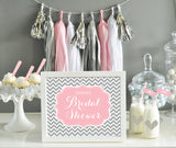 Bridal Shower Table Signs