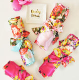 Floral Bridesmaid Satin Robes 