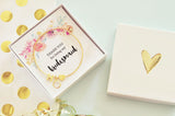god monogram bracelets with floral insert