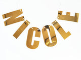 Personalized Letter Garland