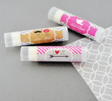 Personalized Lip Balms Bridal Shower