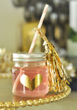 metallic gold tassel for decorations