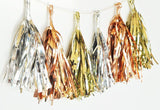 metallic mini tassel kit