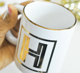 Monogrammed Coffee Mugs For Bridal Shower