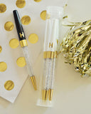 Glossy Pens with Monogram Initials
