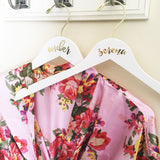 Personalized Bridesmaid Wooden Hangers 