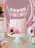 Personalized Bridal Shower Cake Bunting