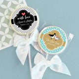 Personalized Candy Lollipop Favors