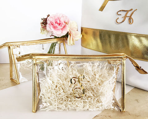 Monogrammed Cosmetic Bag