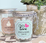 Personalized Mason Jars for Bridal Shower Favors