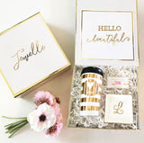 Personalized Travel Coffee Mug in Gift Box